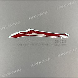 Pegatina colin, lado izquierdo