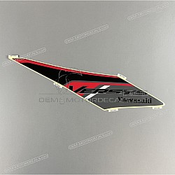 Tank cover decal, left side