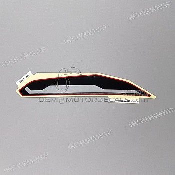 Autocollant de carénage supérieur avant, côté droit