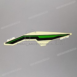 Heckverkleidung Aufkleber, Linke Seite