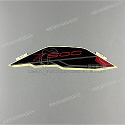 Adesivo pannello laterale, lato destro