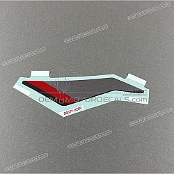 Naklejka na przednią owiewkę (czasza), lewa strona