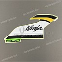 Upper side cowling decal, right side
