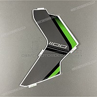 KAWASAKI Side cowling decal, right side 56077-2677
