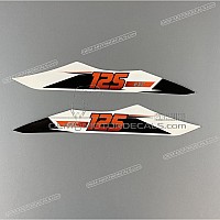 KTM Tail cowl decals, set 50308698100