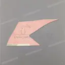 Pegatina para carenado frontal, lado derecho