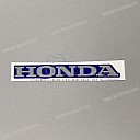 Autocollant de coque arrière Honda