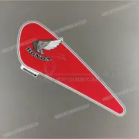 HONDA Autocollant de flanc de carénage, motif Shadow, côté gauche X17509MG8300ZB
