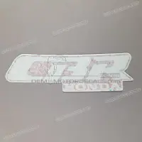 REPRODUCTION Pegatina tanque, lado izquierdo X17509MT6600ZA