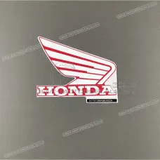 Adhesivo de depósito Honda Wing, lado derecho Adhesivo de depósito Honda Wing, lado derecho