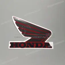 Tank decal, right side Tank decal, right side