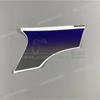 REPRODUCTION Tank decal, right side X17525MAW910ZC