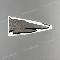 REPRODUCTION Pegatina tanque, lado izquierdo X17536MAWF00ZA