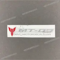 YAMAHA Emblemat na owiewkę boczną MT-07, lewa strona X1WS217812000
