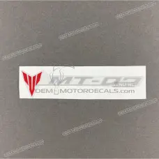 Emblemat na owiewkę boczną MT-07, lewa strona Emblemat na owiewkę boczną MT-07, lewa strona