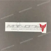 YAMAHA Emblemat na pokrywę boczną MT-07, prawa strona X1WS217822000