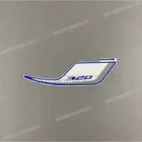 YAMAHA Bovenkuip sticker, linkerkant X2MSF83910000