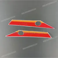 YAMAHA Pegatinas para carenado frontal, juego X3AJ283902100