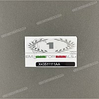 Reproductie van Ducati DUCATI Tanksticker X43511111AA
