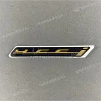 YAMAHA Achterkap R1 embleem, linkerzijde X4C8217370000