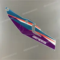 YAMAHA Pegatinas colin, juego, lado izquierdo X4JH2173L0100