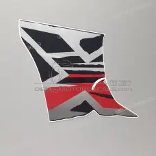 Zijpaneel sticker, linkerkant Zijpaneel sticker, linkerkant