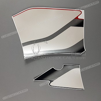 Side cowling decals set, left side 