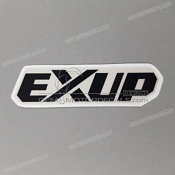 Side cowling decal 