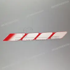 Belly pan decal, left side Belly pan decal, left side