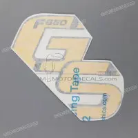 REPRODUCTION Zijpaneel sticker, rechterkant X51148530970