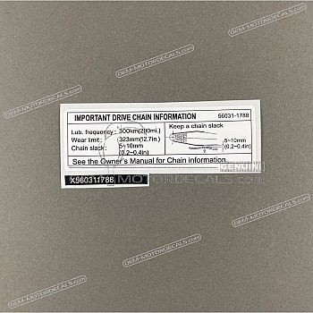 Etichetta di avvertenza