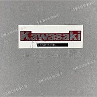Reproductie van Kawasaki REPRODUCTION Bovenkuip sticker 56050-1333