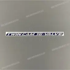 Autocollant TWIN CAM 16-VALVE pour flanc de carénage
