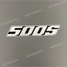 Belly pan decal Belly pan decal