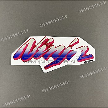 Side cowling decal, right side