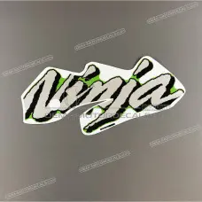 Untere Verkleidung Ninja Aufkleber, linke Seite