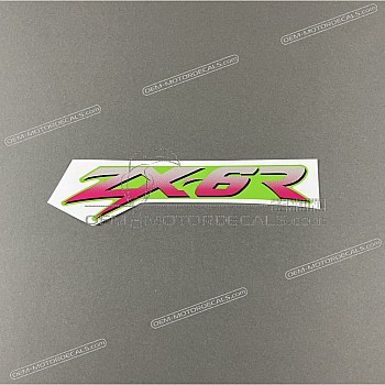 Front cowling decal