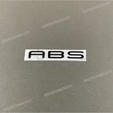 ABS-Logo-Aufkleber Vorderradkotflügel ABS-Logo-Aufkleber Vorderradkotflügel