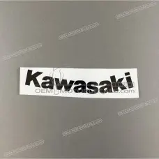 Logo Kawasaki pour réservoir Kawasaki Ninja ZX-6R, côté gauche Logo Kawasaki pour réservoir Kawasaki Ninja ZX-6R, côté gauche