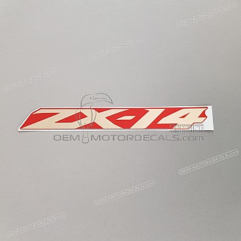 Adesivo posteriore coda carena