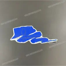 Zijpaneel sticker, linkerkant