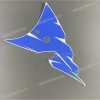 KAWASAKI Zijpaneel sticker, linkerkant X560601791