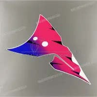 REPRODUCTION Zijpaneel sticker, linkerkant X560601801