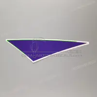 REPRODUCTION Adesivo carena anteriore superiore, lato destro X560601946