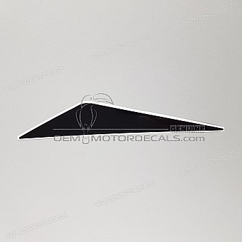 Frame cowling decal, left side