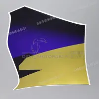 REPRODUCTION Zijpaneel sticker, rechterkant X560621376