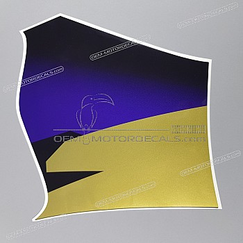 Side cowling decal, right side