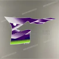 KAWASAKI Vorderer rechter Verkleidungsaufkleber, rechte Seite X560621779