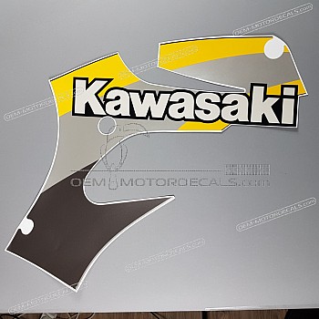 Side cowling decal, left side