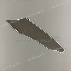 Belly pan decal, left side Belly pan decal, left side